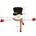 Miniatyrbillede 2 af 5: Juletræstop Snemand Juledekoration Ornament Snowman