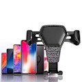 Miniatyrbillede 2 af 4: Gravity Bilholder til Smartphone Universal Adaptiv Ventilator (SORT