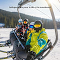 Miniatyrbilde 3 av 5: Balaklava skimaske, UV-beskyttelse, motorsykkelskjerf, sommersjal, for menn og kvinner