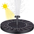Miniatyrbillede 1 af 4: Solar Fontæne Sol Vandpumpe Flydende Fontæne Med 6 Dyser