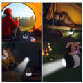 Miniatyrbild 4 av 4: Campinglykta, 3 i 1 Vikbar Ficklampa LED Utomhusbelysning