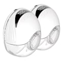 Pikkukuva 1 / 4: 2 kpl Hands Free Rintapumppu Kannettava Sähköinen Rintapumppu Kevyt LED-näytöllä 4 tilaa 12 (Valkoinen)