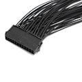 Miniatyrbillede 2 af 4: Opgradering 24pin 20+4pin Dobbelt Psu Atx Strømforsynings Adapter Kabel Konnektor Til Mining 32cm Startlinje Computer Komponenter