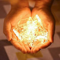Miniatyrbild 2 av 5: Julbelysning, 6 meter 40 LED Snöflingor Batteridriven