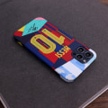 Miniatyrbild 4 av 4: Barcelona Messi Karriär Tröja Sömmar Iphone78xsmaxr 6s11 12proplus Mobiltelefon Skal For iPhone 11Pro Max