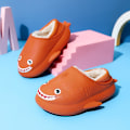 Miniatyrbillede 4 af 5: Børne bomuldssko vinter letvægts hjemmesko indendørs udendørs snesko 2J21655 Orange 190 Orange