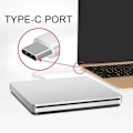 Miniatyrbild 3 av 4: Type-C CD-DVD-RW-enhet/brännare kompatibel med extern MAC-laptop (SILVER)