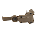 Miniatyrbild 4 av 6: ARC Rail Adapter Tillbehör Multi Vinkel Rotation Hjälm Rail Adapter Hörlursfäste Tan