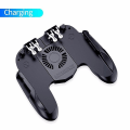 Miniatyrbild 1 av 3: Pubg controller trigger free fire kontroll för telefon gamepad joystick android iphone mobil spel pad smartphone gaming pupg pugb Wireless fan black