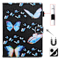 Miniatyrbillede 4 af 5: Foldbart stativ PU læder tablet cover kompatibelt med Apple Ipad Air 4 10.9\" black