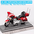 Pikkukuva 2 / 5: 1/18 Mittakaavan Maisto 2013 Flhtk Electra Glide Ultra Limited Touring Moottoripyörä Diecast- ja Leluajoneuvot Cruiser Pyörä Lelu Lapsille Pojille