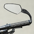 Miniatyrbild 3 av 5: 1 st Cykel Backspegel Mountainbike Elfordon Batteri Scooter Backspegel Round Short Handle