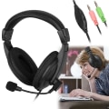 Miniatyrbillede 1 af 4: Pc Computer Headset Hovedtelefoner