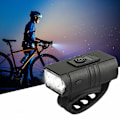 Pikkukuva 4 / 5: Polkupyörän etuvalo 6 tilaa USB ladattava MTB polkupyörän valo etulamppu