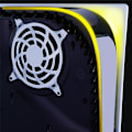 Miniatyrbilde 3 av 5: For PS5-konsoll lyslist regnbuegradient klistremerke selvklebende dekaler LED lyslist for PlayStation 5 spilltilbehør Yellow