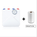 Miniatyrbillede 2 af 5: Mini Bluetooth Lommeprinter - 300dpi Termisk Mobilprinter