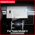 Pikkukuva 1 / 5: Model3 Tesla auton näytön kirkas karkaistu lasi Tesla Model 3 2021 -lisävarusteille, näytönsuoja Tesla Model Y Model S X three Instrument panel