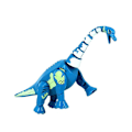 Miniatyrbillede 1 af 2: Fodboldspiller minifigurer Realistiske spark og præcise detaljer Brachiosaurus