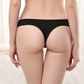 Miniatyrbild 3 av 4: Sexig G-String Bomull Damunderkläder G String Trosor 6 st/parti multicolor L