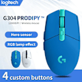 Miniatyrbillede 2 af 5: Computer Spil Trådløs Mus Ergonomisk Mus (blå)