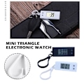 Miniatyrbillede 3 af 11: Stille ABS Digitalt Elektronisk Ur Studerende Eksamen Studie Bibliotek P Black One-size