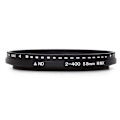 Miniatyrbillede 4 af 5: Fader Variabelt ND Filter Justerbart ND2 til ND400 Neutral Density Kompatibelt med Kameraobjektiv 72mm