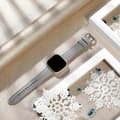 Miniatyrbilde 4 av 5: For Fitbit Versa 4/Fitbit Sense 2 Klokkerem Ekte Kuskinn Håndleddsrem Multicolor Style A