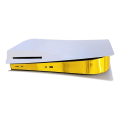 Miniatyrbild 3 av 5: Dekal för PS5 CD-ROM digital version, skin sticker skydd för Playstation 5 controller konsol center dammtät skyddsdekal Electroplating gold