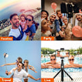 Miniatyrbild 4 av 4: Selfie Stick, EDORRECO Utdragbart Stativ med Fjärrkontroll