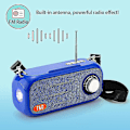 Miniatyrbild 3 av 3: Bärbar Bluetooth-högtalare Trådlös Bass Column Utomhus USB-högtalare