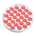 Miniatyrbild 1 av 5: Cirkelformad Pop It Bubbel Popping Spel Red