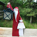 Miniatyrbillede 2 af 4: Julepynt juledekoration julemand og snemand i