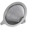 Miniatyrbillede 5 af 10: Rustfrit Stål Kaffefilter Multifunktionel Dobbeltlags Filtertragt Genanvendelige Kaffebrygningsværktøjer Small