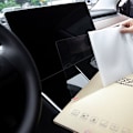Pikkukuva 3 / 5: Model3 Tesla auton näytön kirkas karkaistu lasi Tesla Model 3 2021 -lisävarusteille, näytönsuoja Tesla Model Y Model S X three Instrument panel