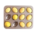 Miniatyrbillede 1 af 4: 12-huls citronformet muffin cupcake bageform