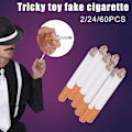 Pikkukuva 2 / 4: 2/24/60kpl Vitsi Kepponen Taika Uutuus Temppu Valesavukkeet Savukkeet Savuefekti Simulaatio Savukkeet 24PCS