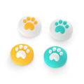 Miniatyrbilde 1 av 5: Katt labbe pute analog tommelgrep hetter for Nintendo Switch Lite NS Joycon kontroller spak skin for Switch Joy Con joystick deksel Yellow green