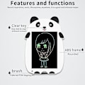 Pikkukuva 3 / 5: LCD-kirjoitustaulu, 8,5 tuuman piirustustaulu lasten taulut piirustelulauta Black And White Panda
