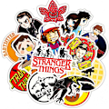 Miniatyrbillede 1 af 5: 30 stk. Stranger Things Klistermærker Sæt Legetøj Rejse Klistermærker