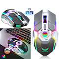 Miniatyrbillede 1 af 5: Trådløs Gaming Mus Gray