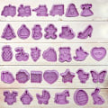 Miniatyrbillede 3 af 4: Cookie-værktøj af bedste kvalitet Bageform Kiks Cookie Cutter 3d Tegneserie Kiks Form DIY-værktøj