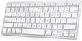 Bluetooth-tangentbord Kompatibelt med Mac, kompakt trådlöst tangentbord kompatibelt