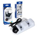 Miniatyrbillede 3 af 3: 2020 Ps5 Controller Joypad Joystick Håndtag Usb Oplader Dobbelt Usb Hurtig Opladnings Dockingstation Til Playstation 5