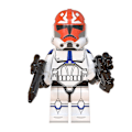 Miniatyrbillede 4 af 5: 8 stk. Star Wars Rex Jesse Clone Force 99 Wrecker Hunter Minifigur Samlet Mini Byggeklodser Actionfigurer Legetøj Børnegave