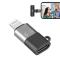 Miniatyrbillede 1 af 5: PULUZ USB-C / Type-C til 8-bens OTG-adapter