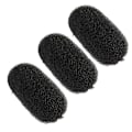 Miniatyrbillede 1 af 10: 3 stk. Hårnåle Puffy Hårpuder SORT Black