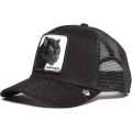 Miniatyrbillede 2 af 5: Panther Mesh Hat Sort Trucker Daddy Hat / Net Snapback GORILLA