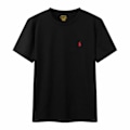 Miniatyrbilde 1 av 6: PoloRalphLauren T-skjorte Menn Bomull Kortermet Rund Hals Pullover Tee Topper Svart S Black