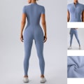 Miniatyrbillede 5 af 10: Træningstøj Bodysuits SORT L Sort L Black