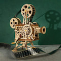 Miniatyrbilde 2 av 4: Robotime vitaskop 24,5 cm i tre, modellsett 183 deler